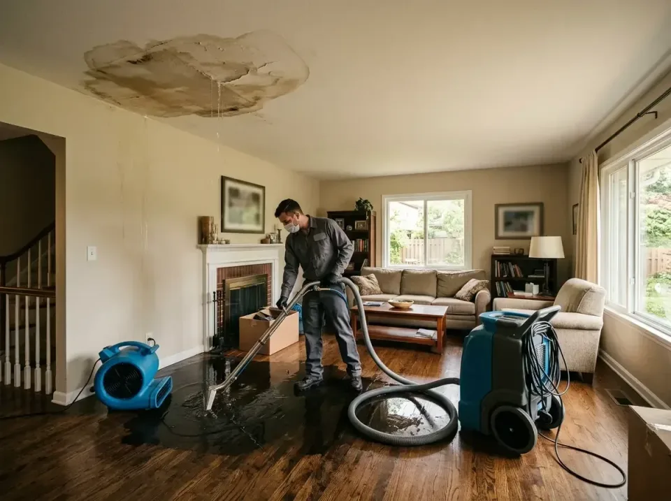 attic-pipe-burst-ceiling-drip-008 — frequently asked questions, Water Damage Restoration & Carpet Care in South Farmingdale,…
